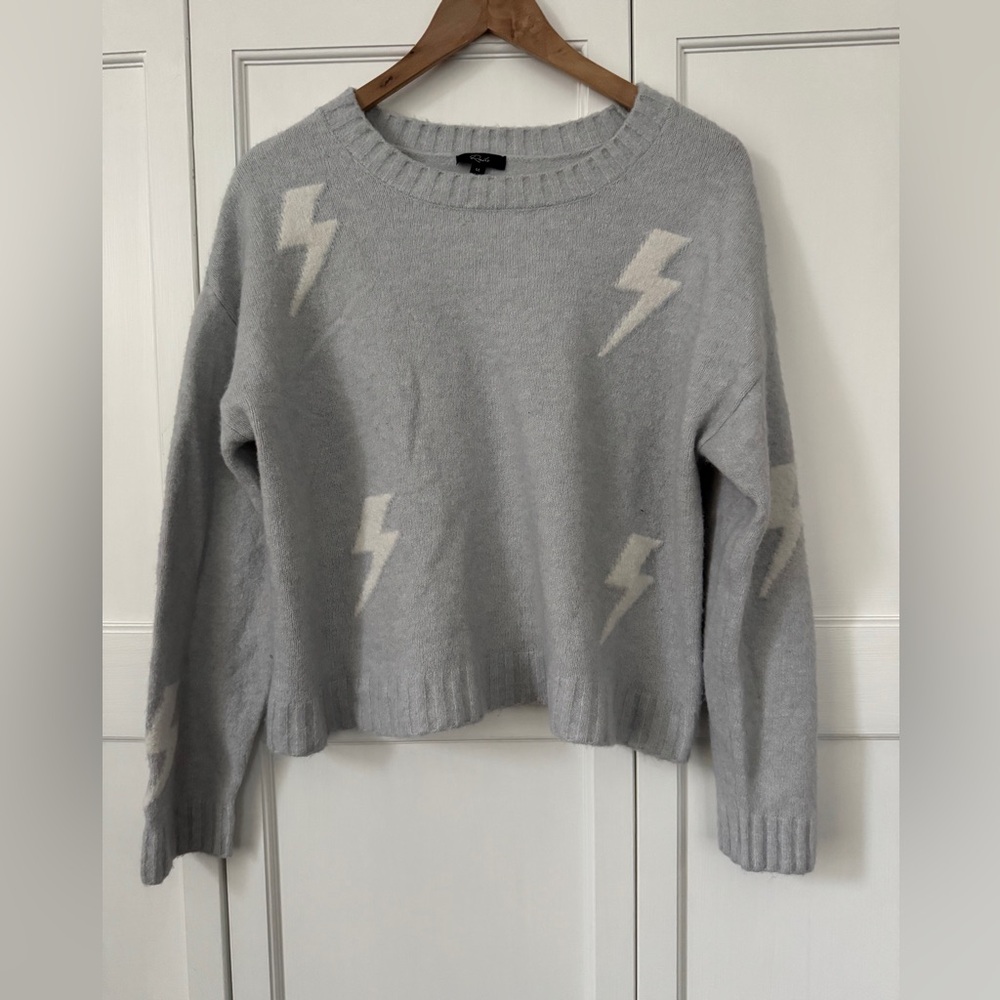 Rails Perci Lightning Bolt wool blend Sweater size M
